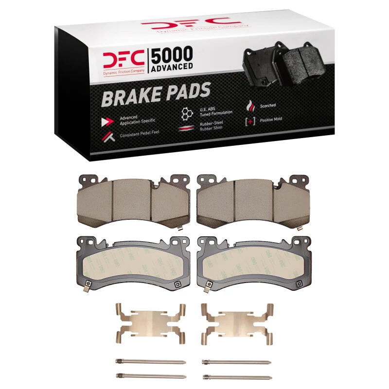 DFC 21-25 Cadillac Escalade ESV Front 5000 Advanced Ceramic Brake Pads and Hardware Kit