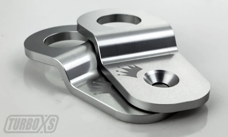 Turbo XS Billet-Aluminium-Radiator-Halter - SIL für 15-16 Subaru WRX/STI