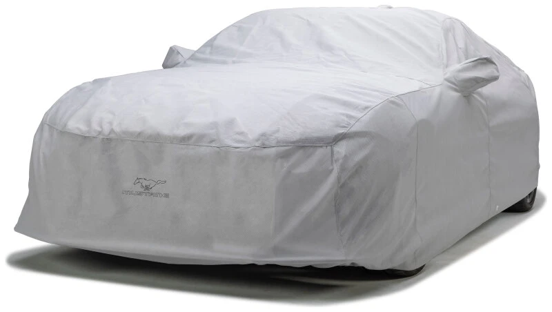 Covercraft 15-24 Ford Mustang Coupe 5-Layer Softback All Climate Cover w/ Blk Mustang Pony Logo