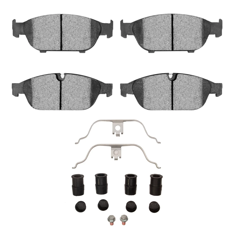 DFC 12-18 Audi A8 Front Euro 5000 Ceramic Brake Pads and Hardware Kit