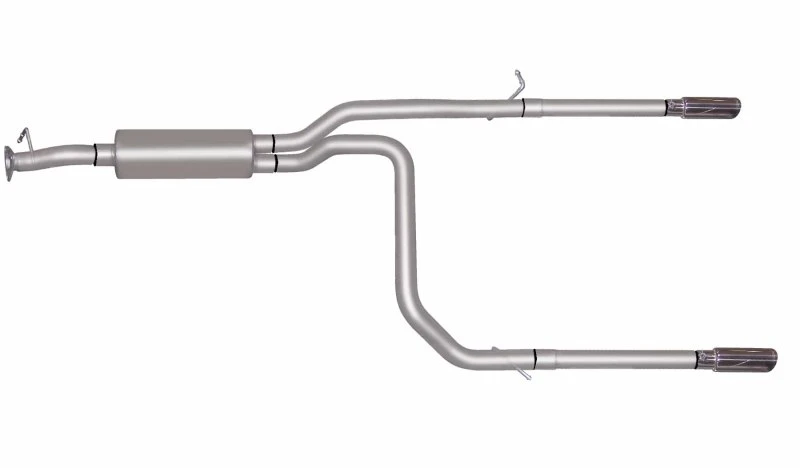 Gibson 00-05 Chevrolet Astro Basis 4.3L 2.5in Kat-Back-Doppel- Auspuffanlage - Edelstahl