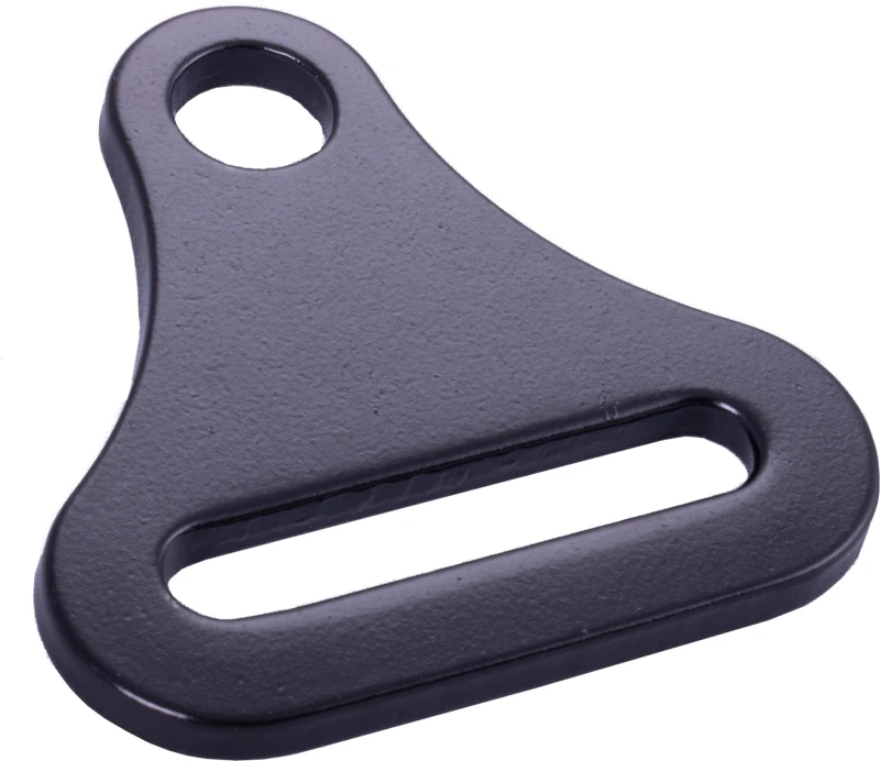 RaceQuip Langen Reichweite Schraubmontage Endgurt Hardware / 2 oder 3 Zoll Gurte / Geschmiedeter Stahl- Schwarz