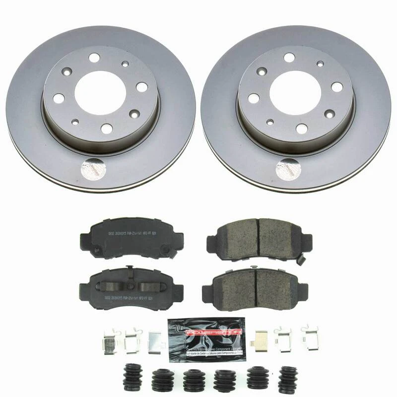 Power Stop 00-06 Honda Insight Front Z23 Coated Brake Kit