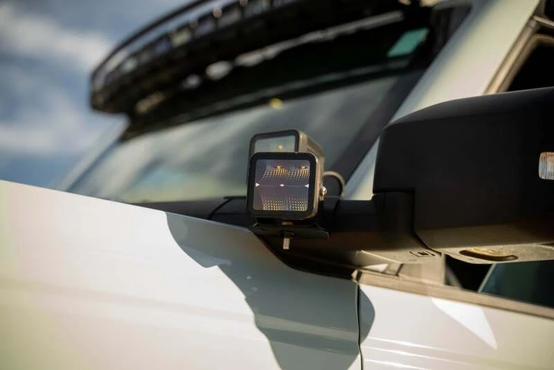 DV8 Offroad A-Pillar Dual Light Pod Drop Mounts