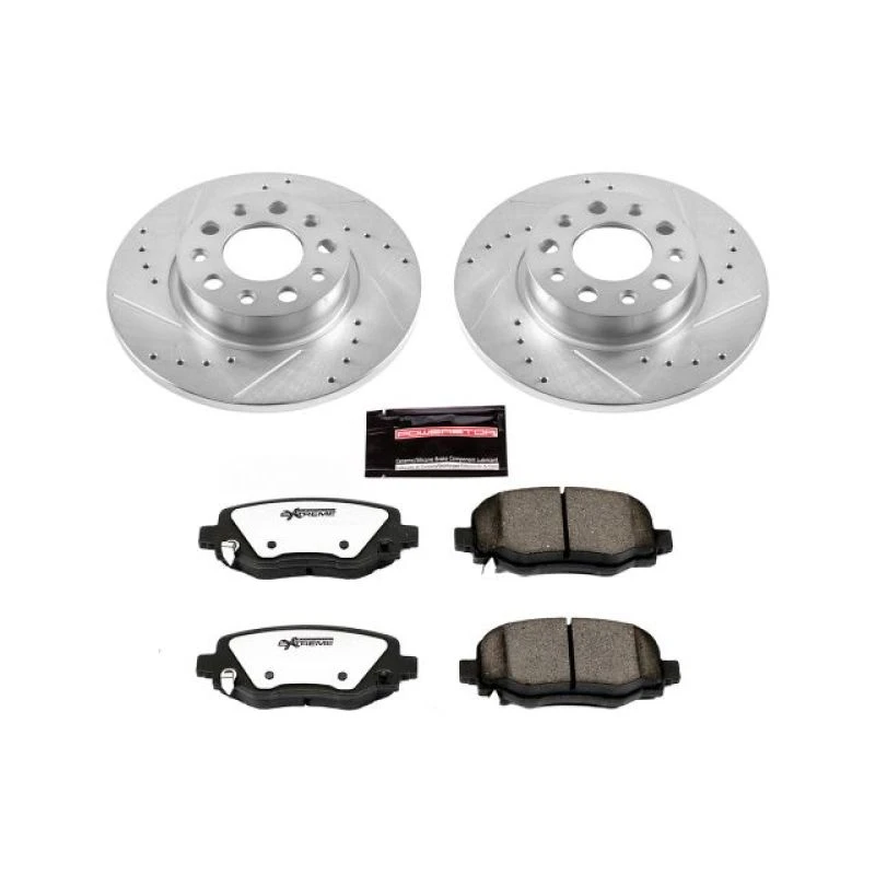 powerstop_K7301-36-67945cee240ee Power Stop 16-18 Fiat 500X Rear Z36 Truck & Tow Brake Kit