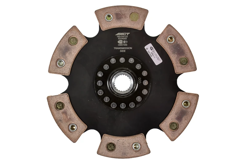 act_6224005-679625fa2451e ACT 6 Pad Rigid Race Disc for 1997 Ford Escort