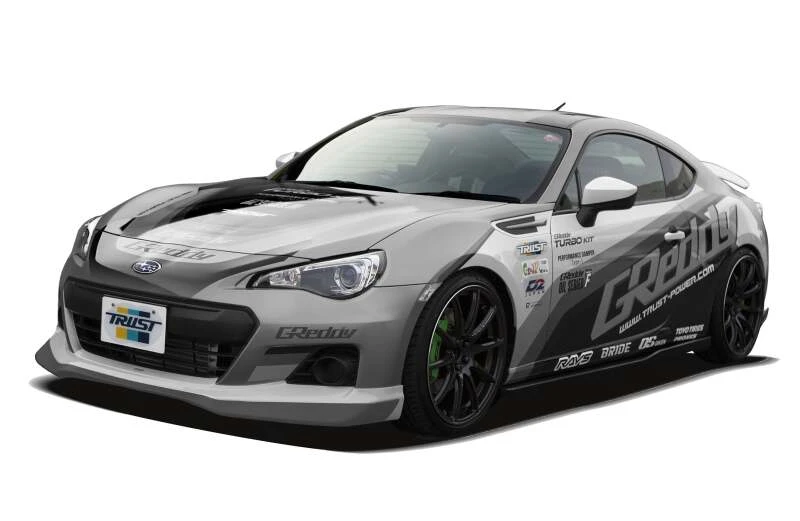 GReddy Aero-Seitenschweller für 2012+ Subaru BRZ/Scion FR-S