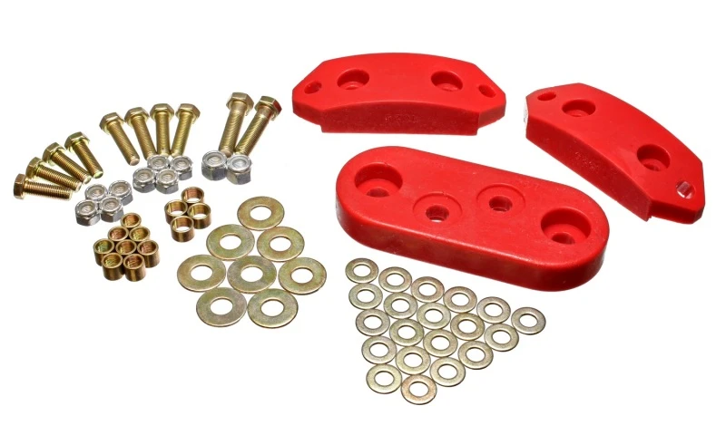 Energy Suspension 61-73 VW Käfer/70-73 Super Käfer Rote Motor- und Getriebebuchsen (inkl. Hardware)
