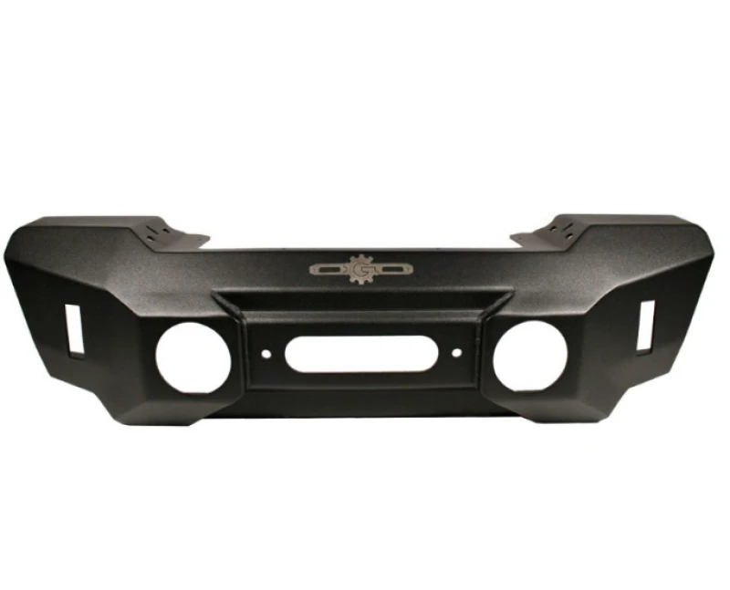 Rock Slider Jeep Wrangler JL & Gladiator JT Appalachian Steel Mid Stubby Bumper w/ Winch Plate