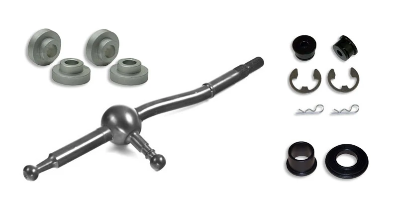 Torque Solution Short Shifter/Base/Shifter Cable/Gate Selector Bushing Combo for Mitsubishi Evo X 10+