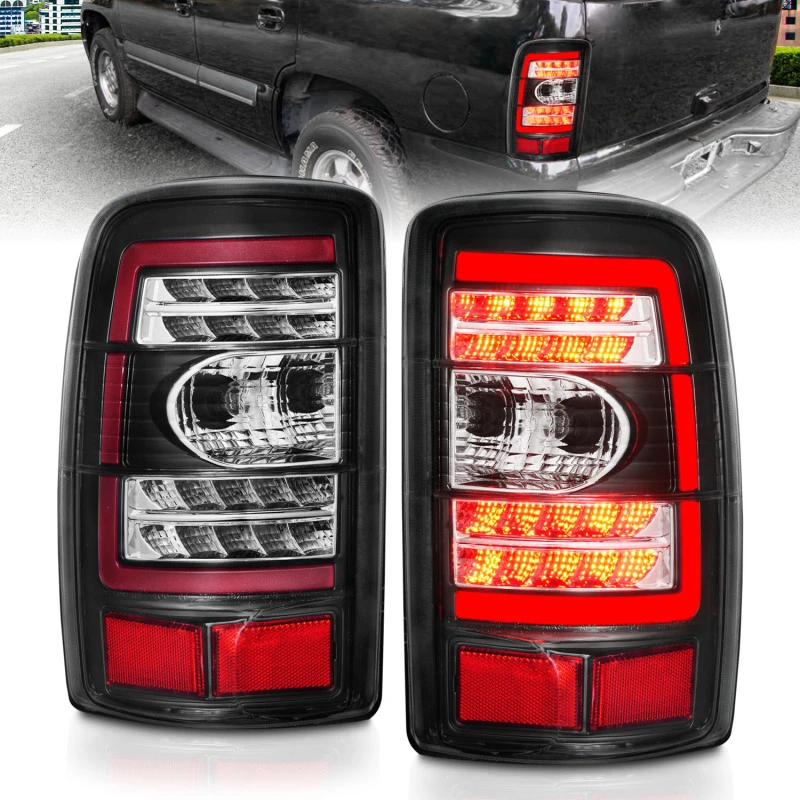 anzo_311362-6792ddeddfb49 ANZO 2000-2006 Chevrolet Tahoe LED-Rückleuchten mit klarer Linse und schwarzer Einfassung