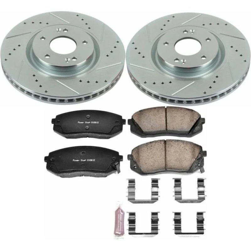 powerstop_K7083-67944f5c364e9 Power Stop 15-16 Hyundai Sonata Front Z23 Evolution Sport Brake Kit