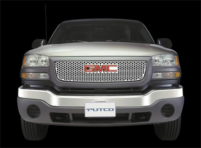 Putco 02-08 GMC Envoy/Envoy XL (mit Logo-Ausschnitt) Punch Edelstahlgrill