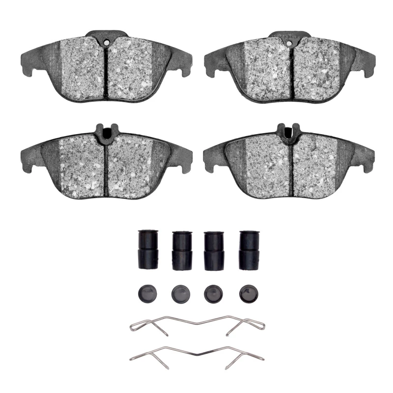 DFC 10-15 Mercedes-Benz GLK350 Rear 5000 Advanced Low Metallic Brake Pads and Hardware Kit