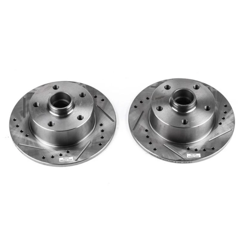 powerstop_EBR472XPR-67944dd8aca8a Power Stop 96-01 Audi A4 Rear Evolution Drilled & Slotted Rotors - Pair