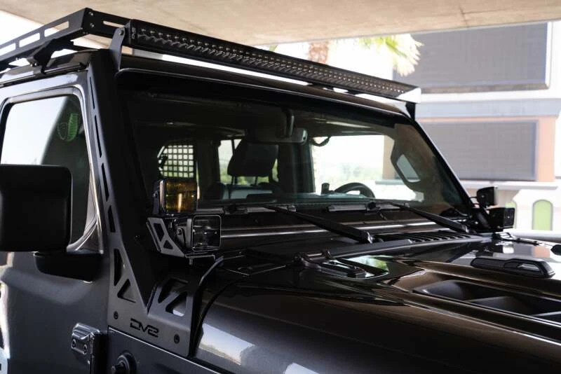 DV8 Offroad Light Bar Halter für 2018+ Jeep Wrangler JL