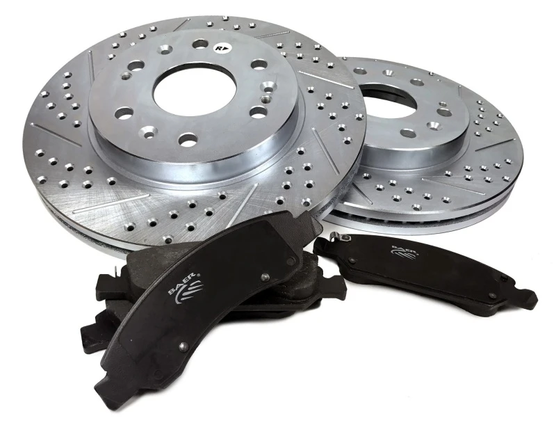 Baer Brakes 11-14 Ford Mustang Claw Rotor & Pad Combo Kit - Rear