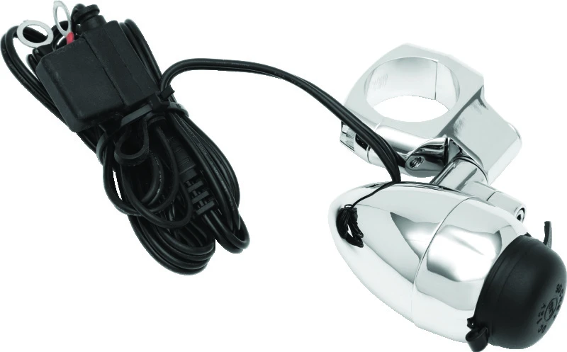 Kuryakyn Electrical Power Point With 1-1/4 inch Bar Mount Chrome