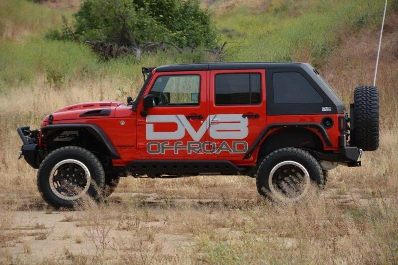 DV8 Offroad Heat Dispersion Motorhaube für 2007–2018 Jeep Wrangler JK