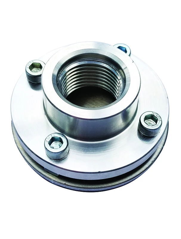 Moroso -8AN Female Non Weld-On Valve Cover Fitting mit Baffle