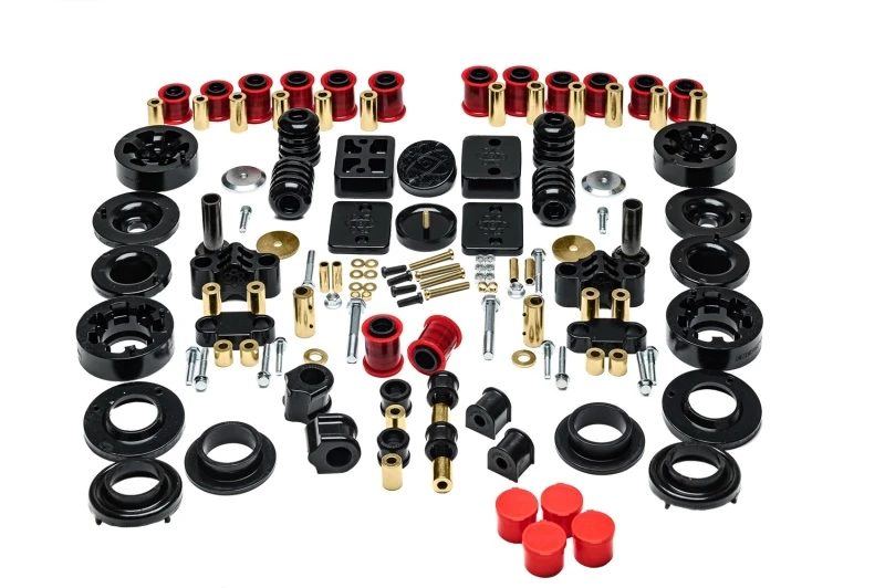 Energy Suspension 18+ Jeep Wrangler JL Sport/Sahara Schwarzes Rock-Flex Ultimate 2-Zoll-Anhebesystem-Set