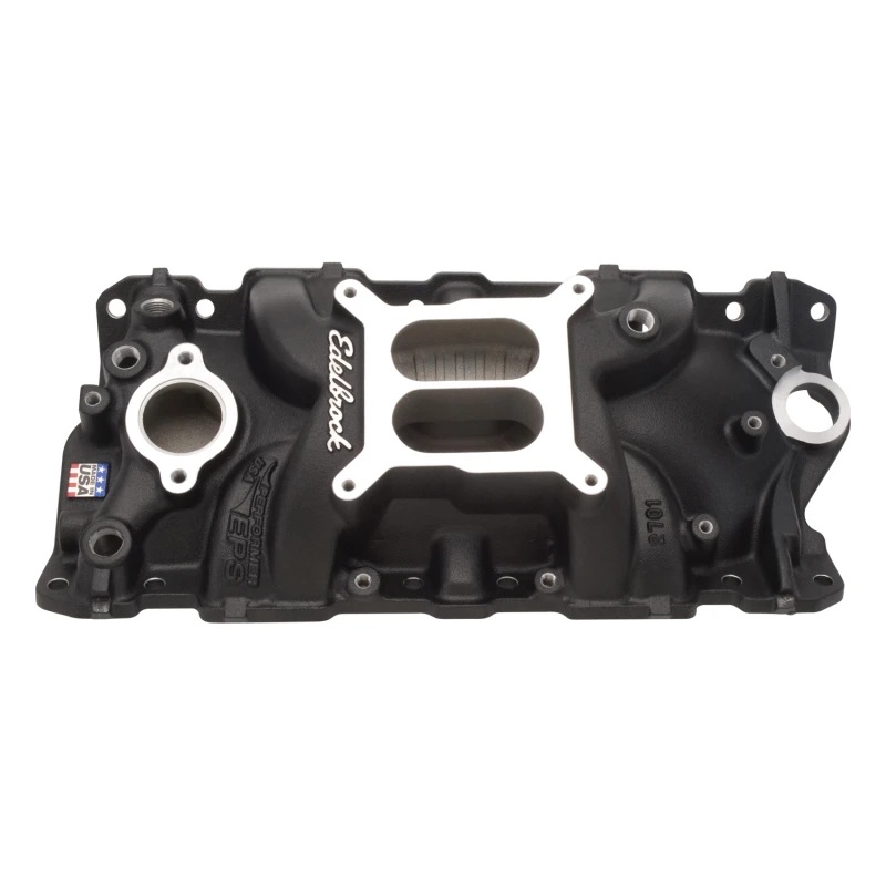 edelbrock_27013-679326c0956e9 Edelbrock Ansaugkrümmer SBC Performer Eps Einlass Schwarz