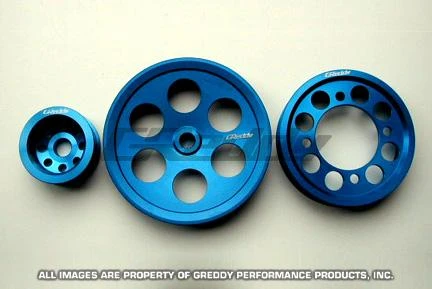 GReddy Aluminium-Pulley-Kit für Toyota Supra JZA80