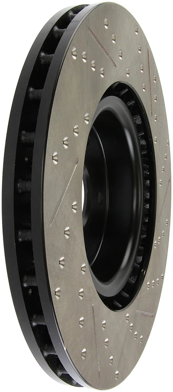 StopTech for 05-10 Subaru Impreza WRX/STi Slotted & Drilled Right Front Rotor