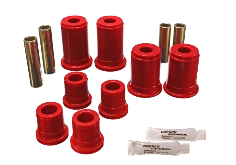 Energy Suspension 92-94 K-5 Blazer / 92-99 Denali/Suburban/Yukon Rote Vordere Kontrollarmbuchsen-Set