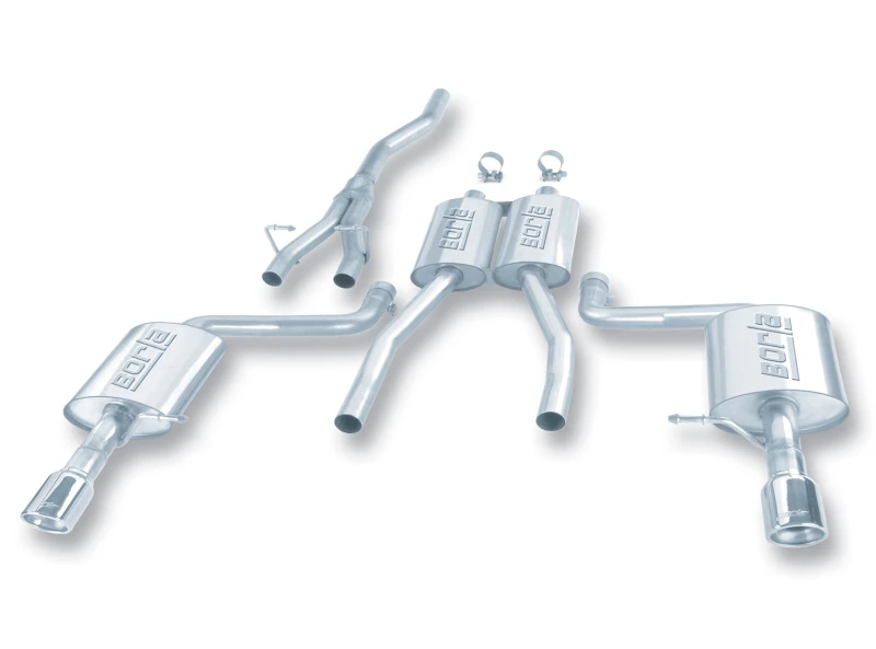 Borla Kat-Back-System für 02-08 Audi A4 Quattro 2.0L 4-Zylinder