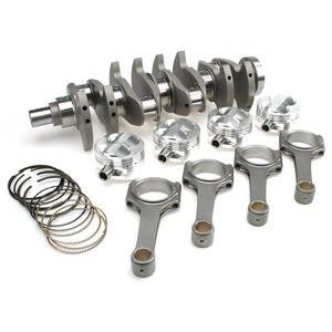 Brian Crower Honda H22 Stroker Kit - 100mm Stroke Billet Crank with 50mm Mains ProH625+ Rods