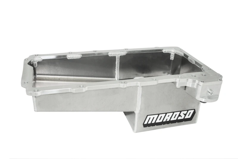 Moroso GM LS/16-Up COPO Camaro (w/Rear Sump) Drag Race Baffled Wet Sump 7qt 7.5in Aluminum Ölwanne