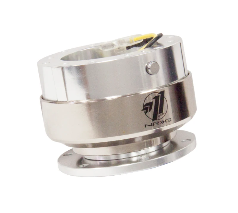 NRG Quick Release Gen 2.0 - Silber Shiny Body / Brushed Silver Ring