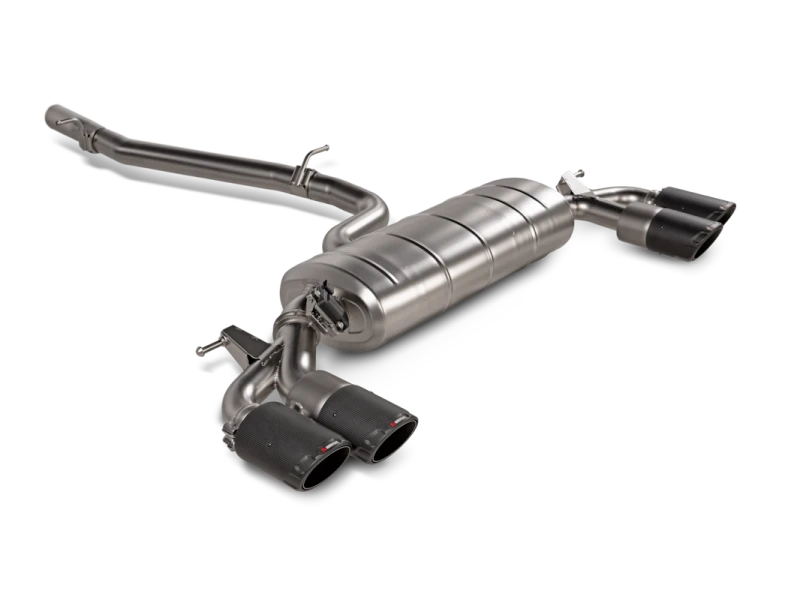 Akrapovic 2021+ Audi S3 Sportback (8Y) Evolution Line Cat Back (Titanium) w/Carbon Tips