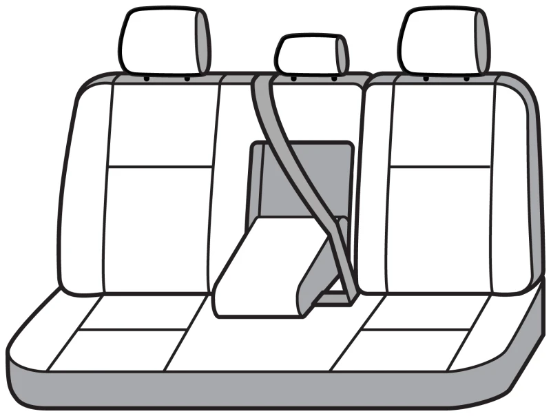 Covercraft 26 Toyota RAV4 Hybrid SeatSaver Custom Seat Cover - Polycotton Grey