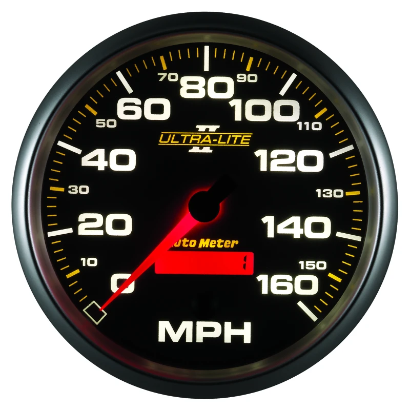 Autometer Ultra-Lite II 5 Inch 160 MPH FSE Programmable Speedometer