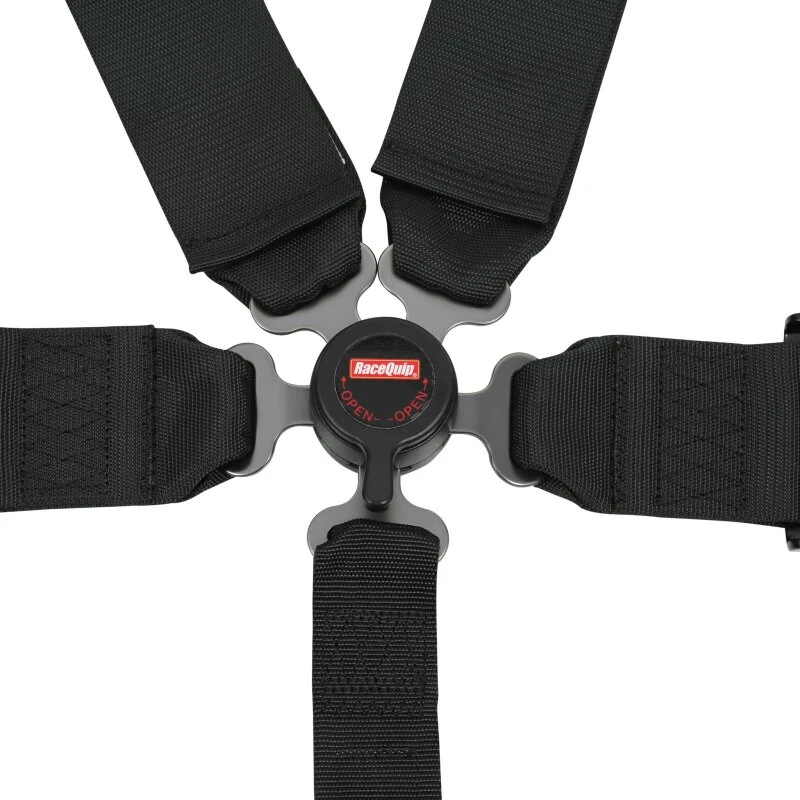 RaceQuip Black SFI CAMLOCK 5pt PD Lap Seat Belt