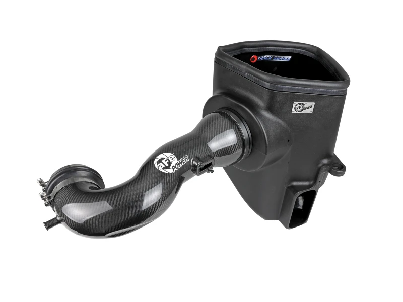 aFe 19-20 GM Trucks 5.3L/6.2L Track Series Carbon Fiber Cold Air Intake System With Pro 5R Filters