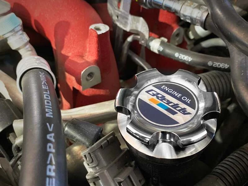 GReddy Type-B Öldeckel für Honda - Chrom