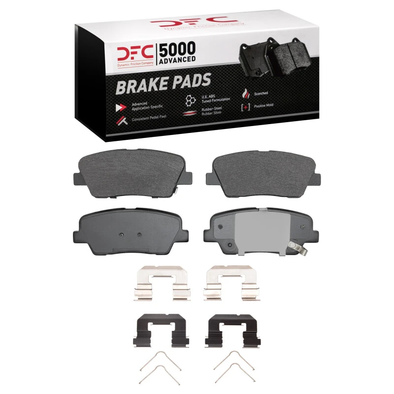 DFC 18-23 Genesis G70 Rear 5000 Advanced Ceramic Brake Pads and Hardware Kit