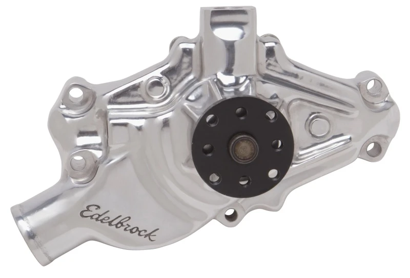 Edelbrock-Wasserpumpe High Performance Chevrolet 1971-1982 262-400 CI Corvette Kurzstil