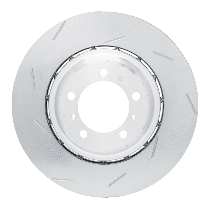 DFC 17-21 Porsche Panamera Left Rear Slotted Hi-Carbon Alloy Geomet Coated Rotor