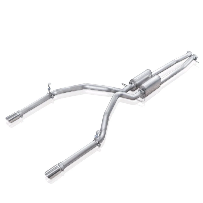 Stainless Works Chevy Silverado/GMC Sierra 2007-16 5.3L/6.2L Auspuff Unter Stoßstange Ausgang