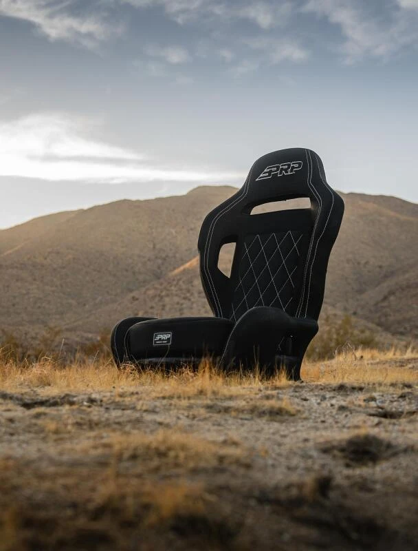 PRP Contour UTV Suspension Seat -Black Cloth