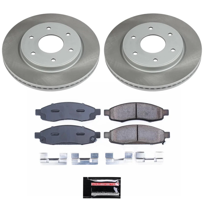 powerstop_SC211-6795e5ba9396c Power Stop 05-07 Nissan TITAN Front Semi-Coated Rotor Kit