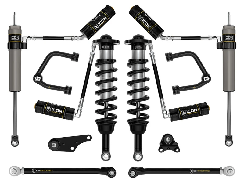 ICON 1,25 Zoll-3 Zoll Stage 7 Federungssystem Tubular für 2024+ Toyota Tacoma