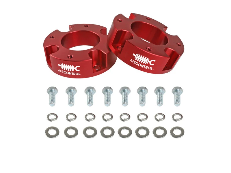 aFe CONTROL 2,0-Zoll-Niveau-Kit 07-21 Toyota Tundra - Rot