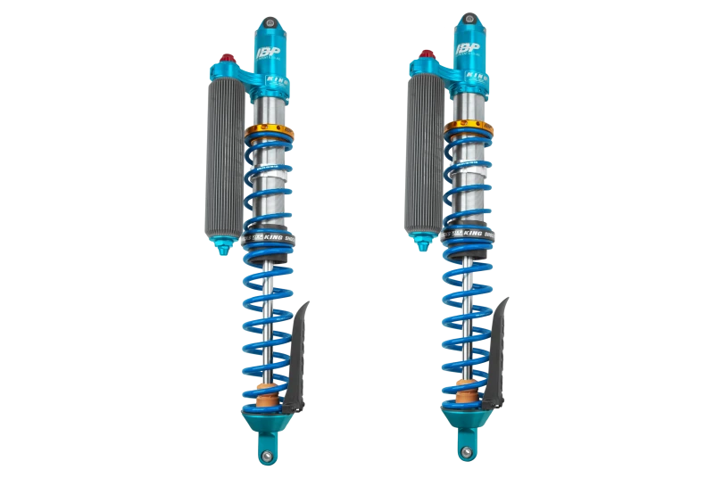 King Shocks 2022+ POLARIS RZR PRO R 3.0 Rear Coilover Finned Reservoir Shock w/2.5 Adjuster -Single