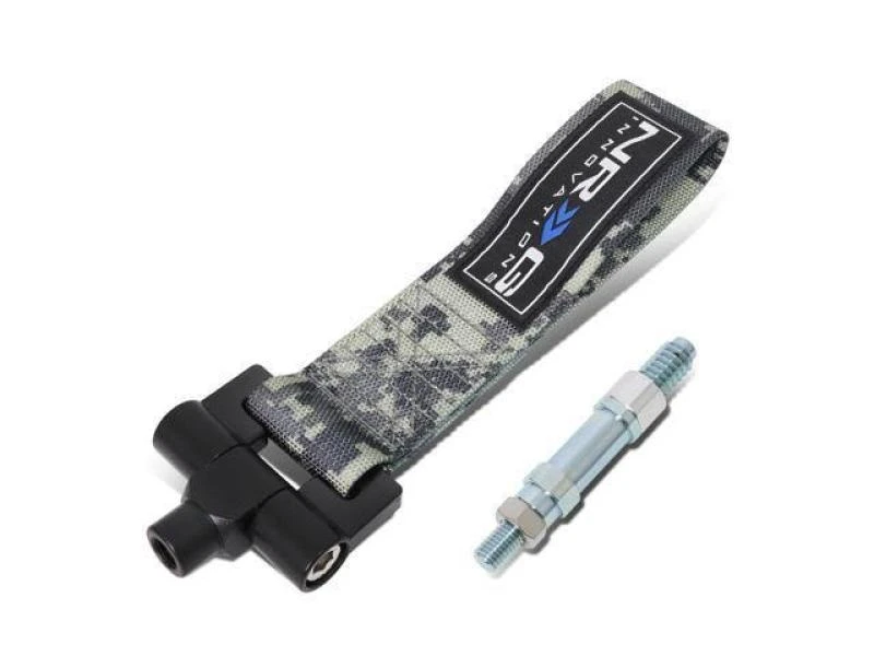 NRG Bolt-In Tow Strap Digital Camo for VW Golf 03-09