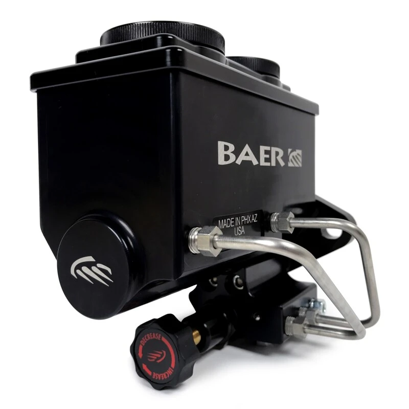 Baer Brakes GM/Ford 15/16in Bore Remaster 2-Bolt Master Cylinder Kit - Black